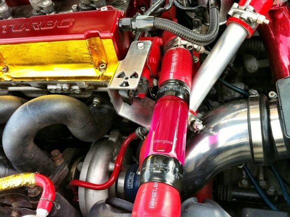 Clear sight radiator hose glass.