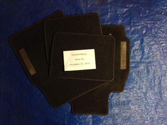 OE Evo 8 Floor Mats