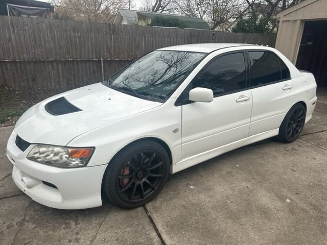2003 Mitsubishi Lancer Evolution - Clean Title WW 2003 Evo 8 - Used - VIN ABCDEFJKLMNOP - 115,000 Miles - 4 cyl - AWD - Manual - Sedan - White - Detroit, MI 48127, United States