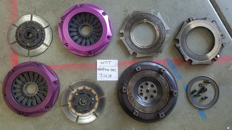 Drivetrain - Exedy MM022HD set-up + SD pressure plate - Used - 2003 to 2006 Mitsubishi Lancer Evolution - San Diego, CA 92121, United States