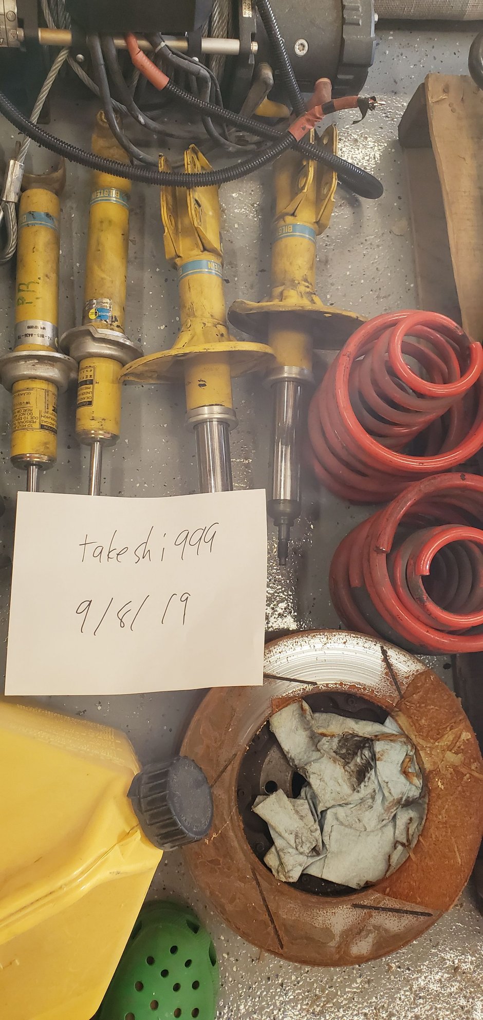 Steering/Suspension - Fs Evo 8/9 bilsteins with espelir springs 300 picked up socal - Used - El Monte, CA 91731, United States