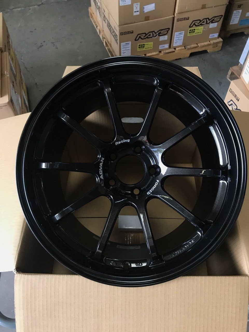 Wheels and Tires/Axles - MINT 18" ADVAN RS-DF PROGRESSIVE 18x9.5 +22 all around - Used - 2009 to 2018 Mitsubishi Lancer Evolution - Orlando, FL 32819, United States