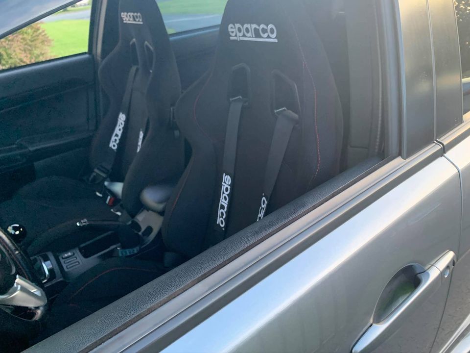 Interior/Upholstery - WTT(NJ) Sparco R600 with all hardware for Mint EVO X Leather/Leather Suede interior - Used - 2015 Mitsubishi Lancer Evolution - Milford, NJ 08848, United States