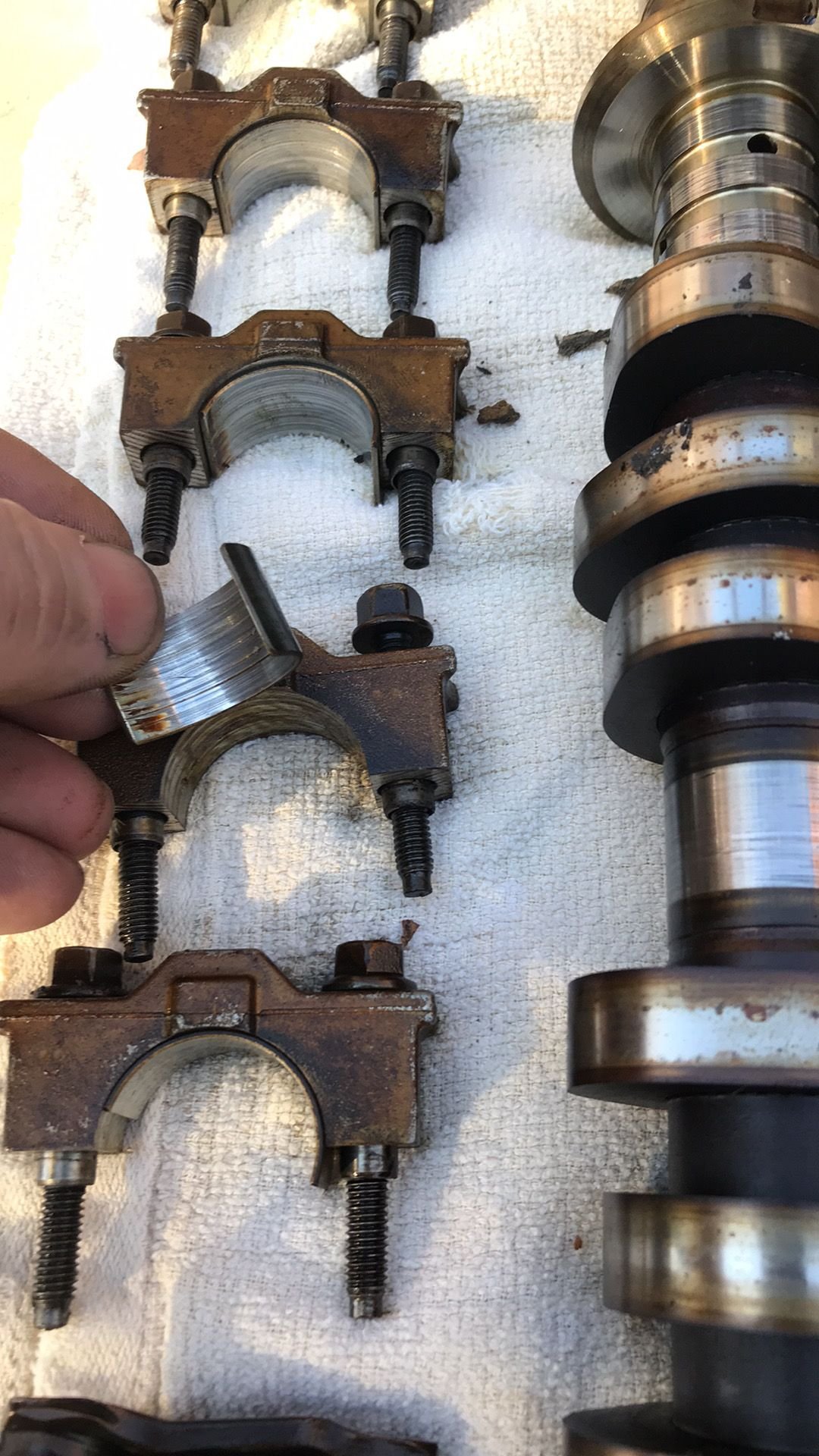 Cam shaft bearings on a 5.4 3 valve Ford F150 Forum Community of Ford Truck Fans