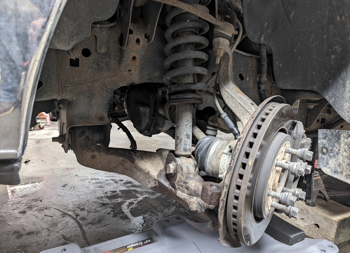 Electronic Power Steering Locked Up When Below Freezing Resolved