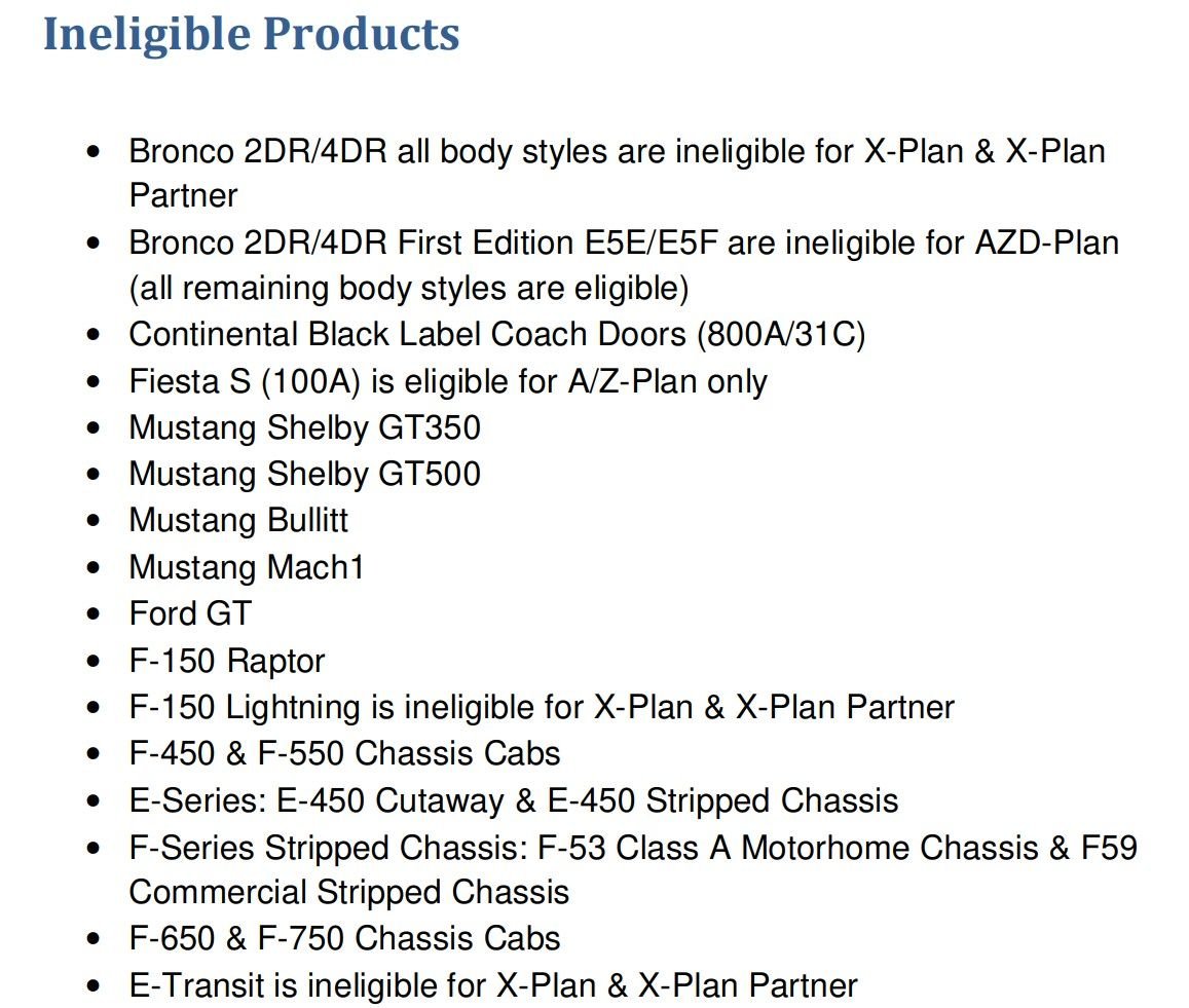 Website to see Xplan pricing? Ford F150 Forum Community of Ford
