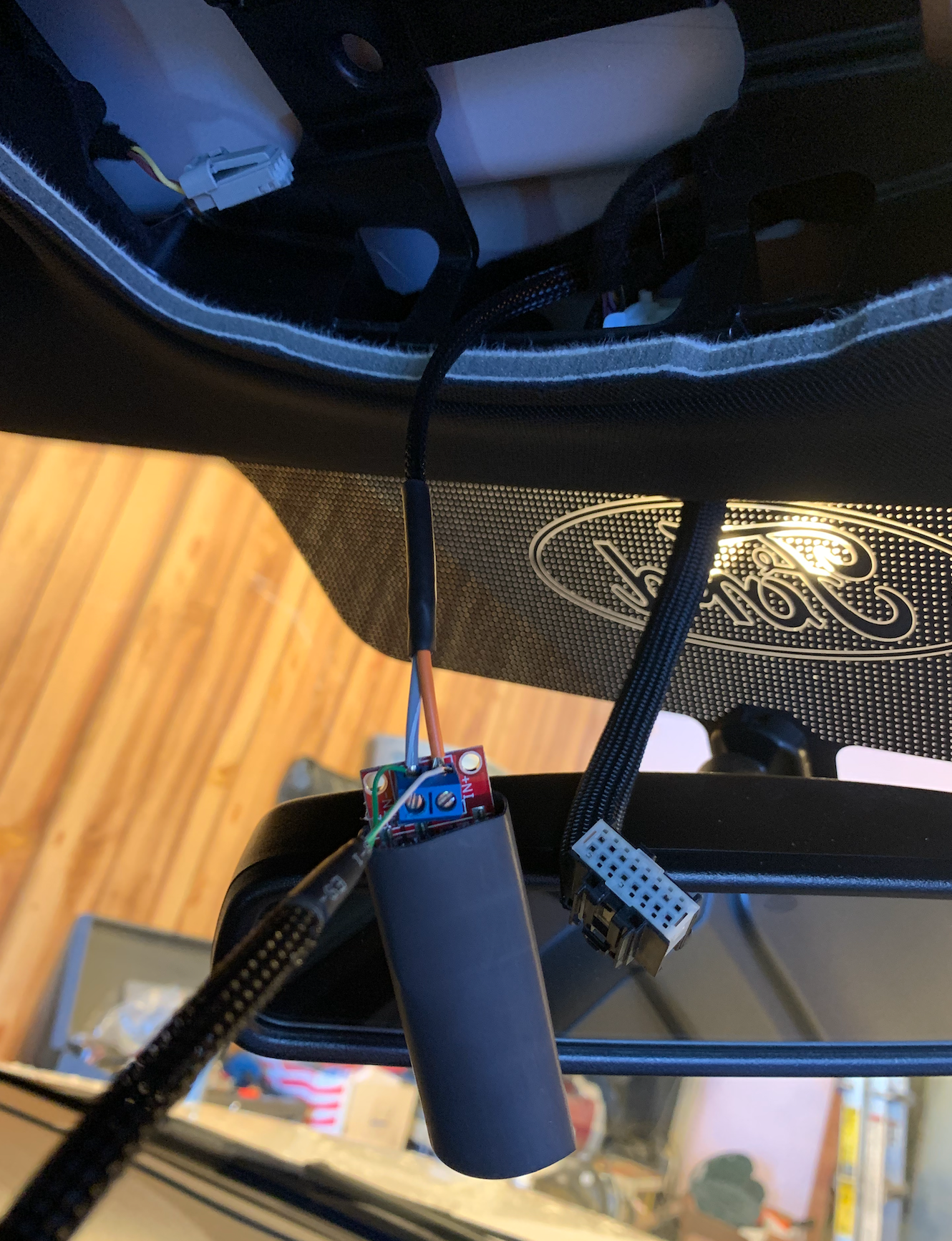 Dash cam install and radar detetor hardwire - Ford F150 ...
