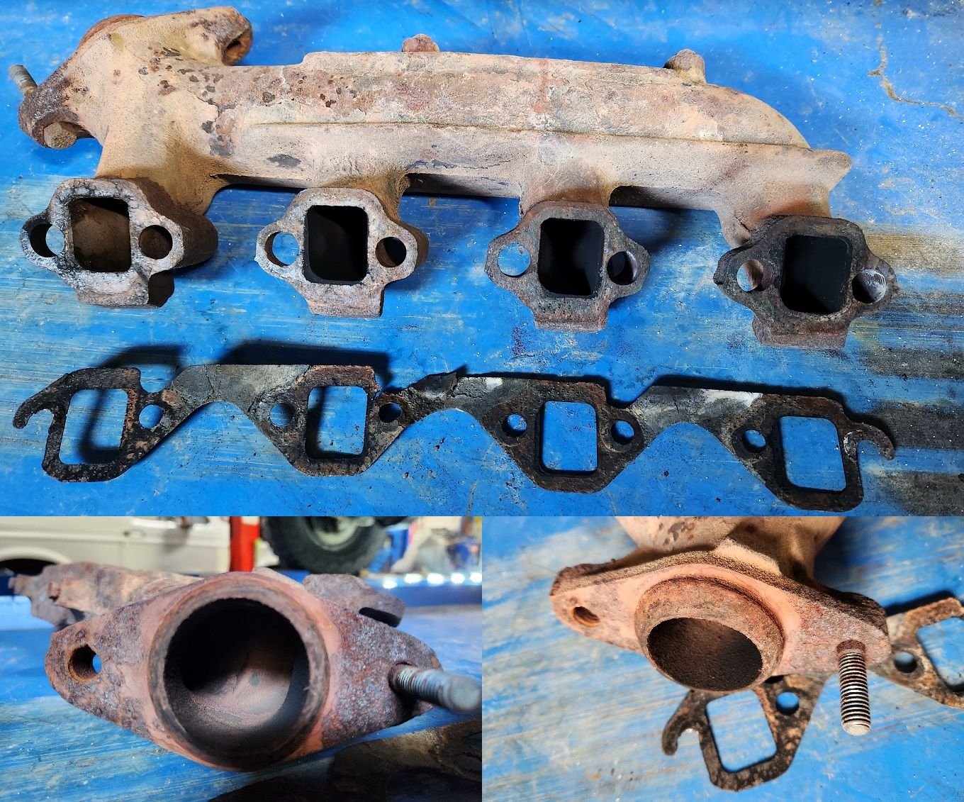 Exhaust pipe to manifold bolt size? Ford F150 Forum Community of