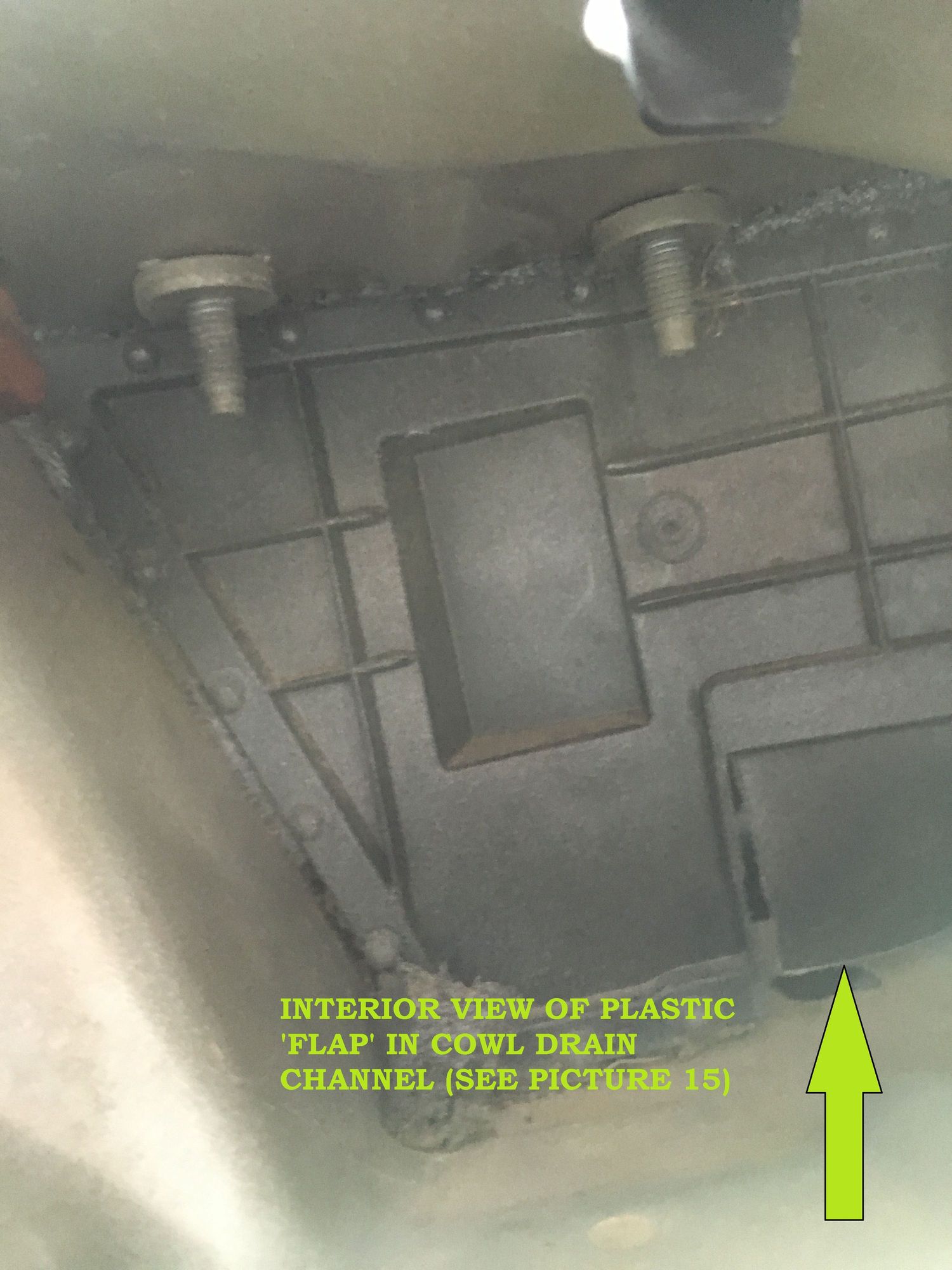 Water Leak into Driver's floorboard FIXED (w/pictures) PART 1 (PART 2