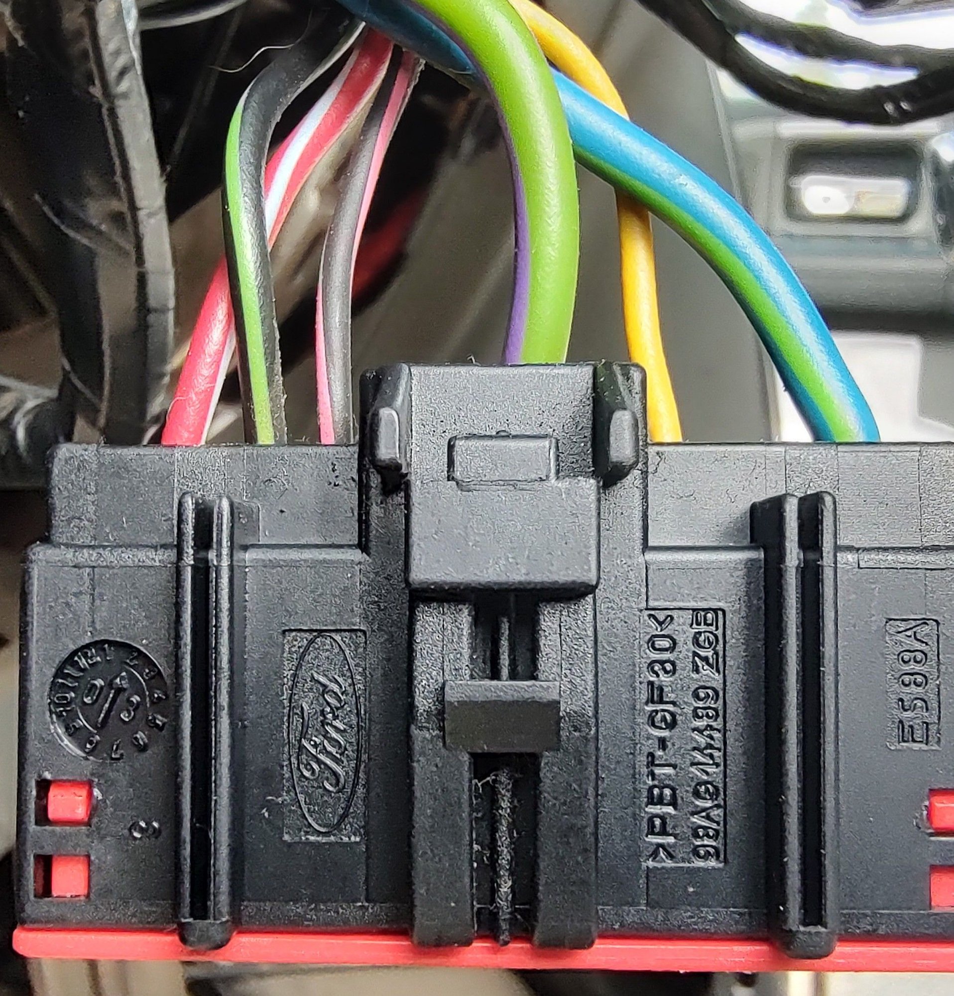 Key chime wires different colors Ford F150 Forum Community of