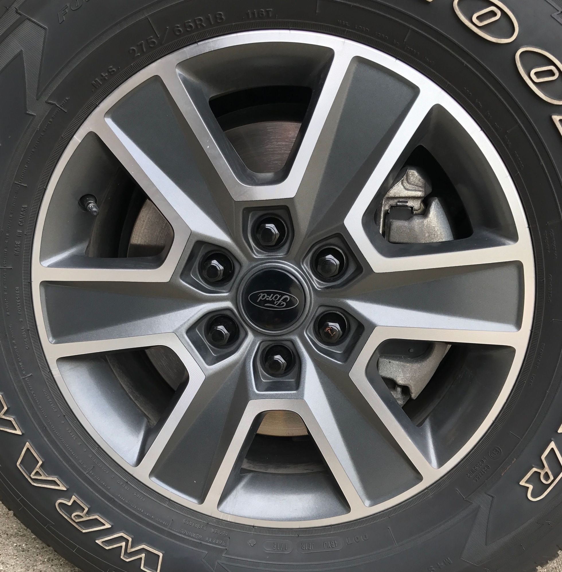Ford F150 Swollen Lug Nuts