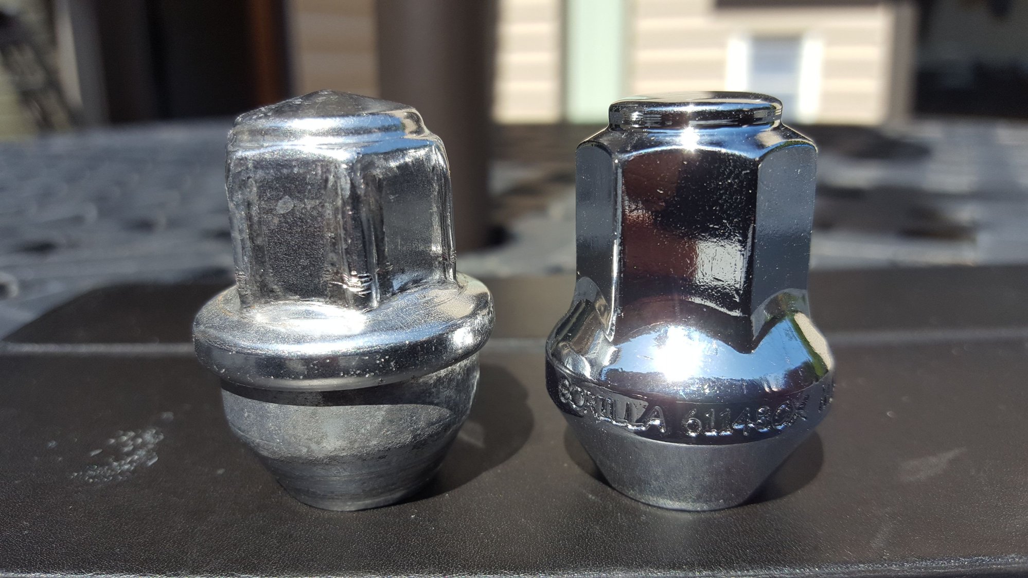 Ford F150 Lug Nuts Swelling