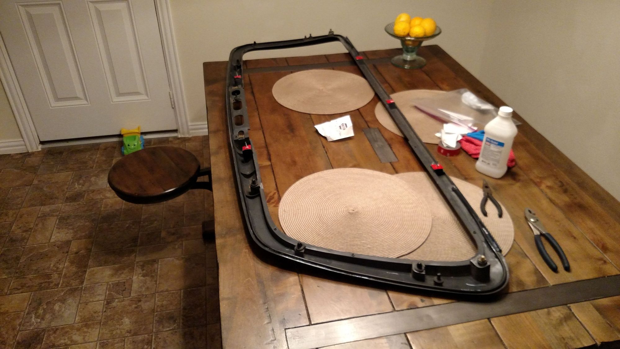 Rear window (trim? molding? seal?) Page 2 Ford F150 Forum