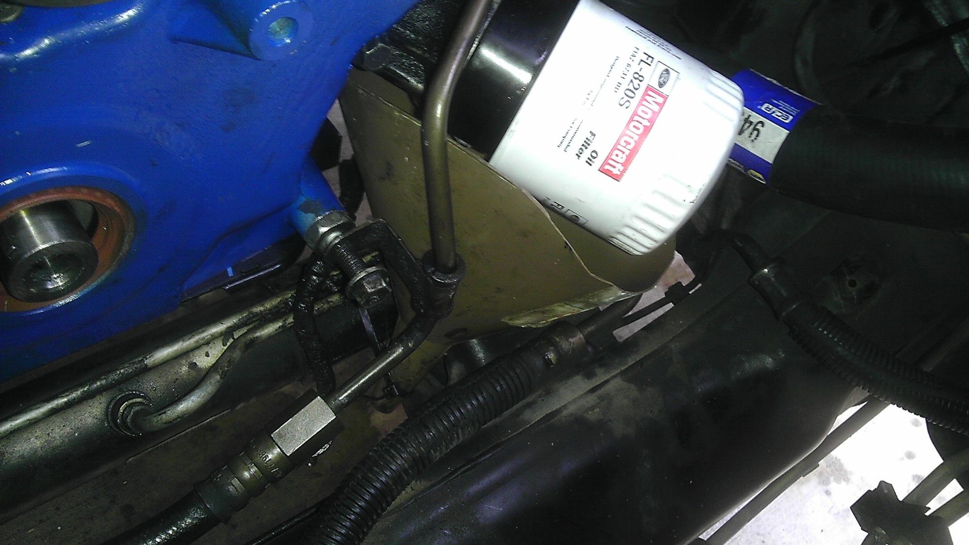 Oil FILTER removal PAIN while OIL Change on 5.4l.. Page 5 Ford