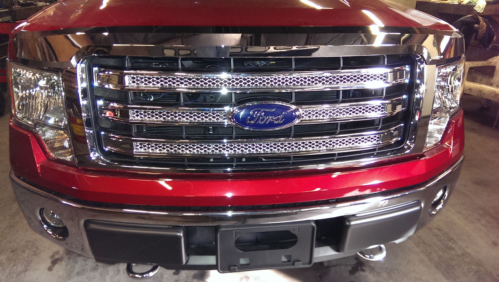 Chrome Bug Deflector Ford F150 Forum Community of Ford Truck Fans