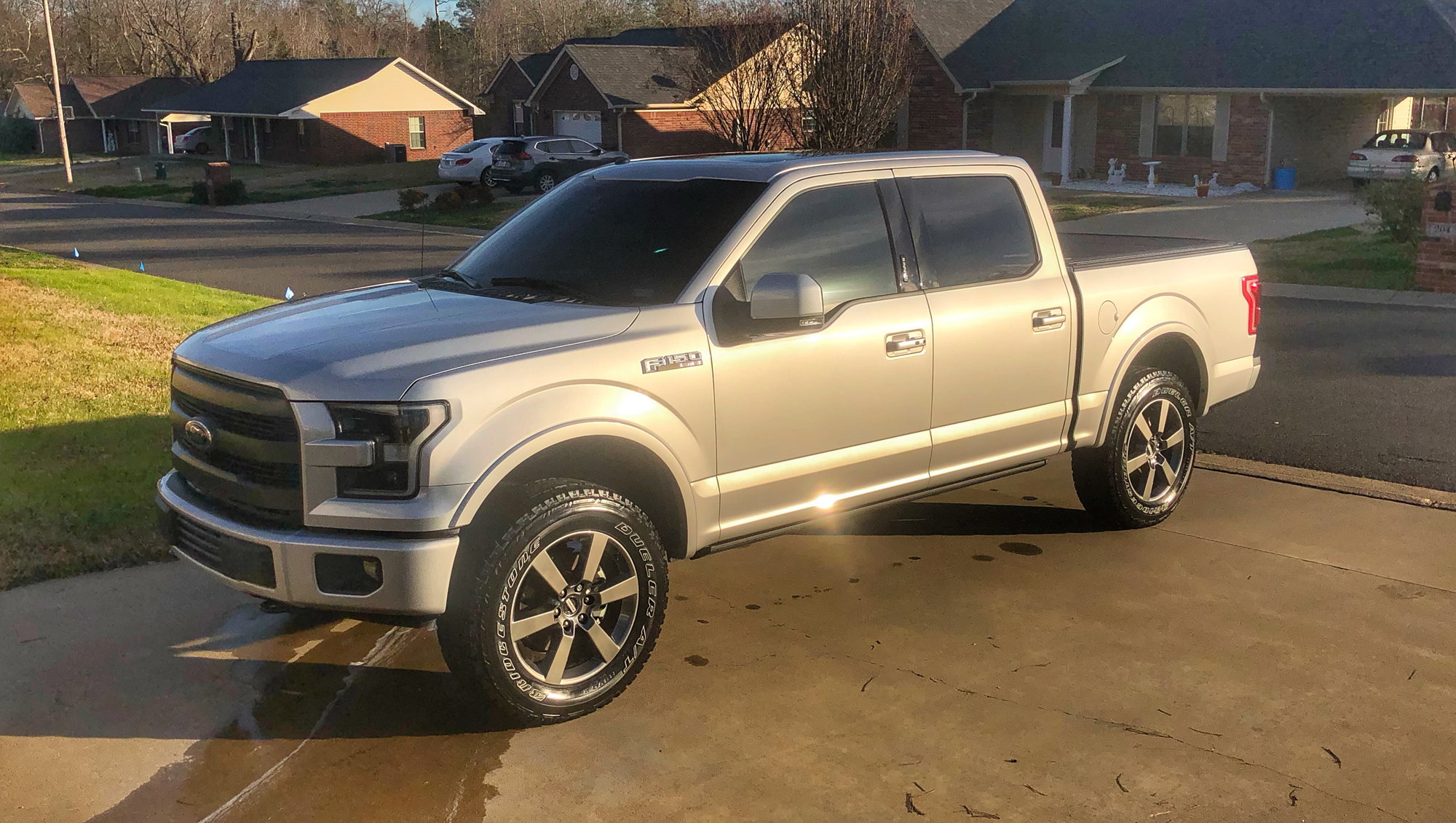 295 60r With A 2 Leveling Kit Ford F150 Forum Community Of Ford Truck Fans