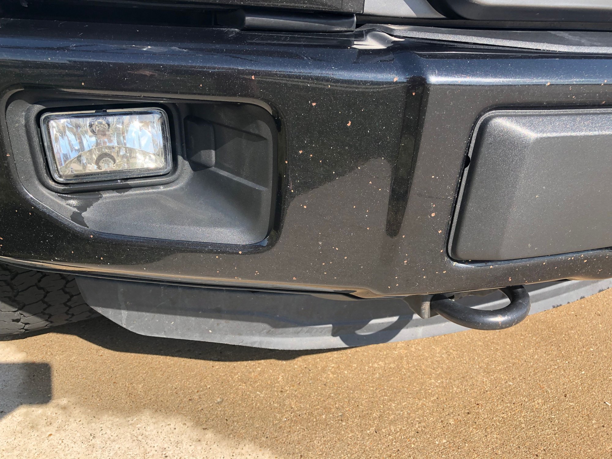 Best way to fix a lot of bumper paint chips? Ford F150 Forum