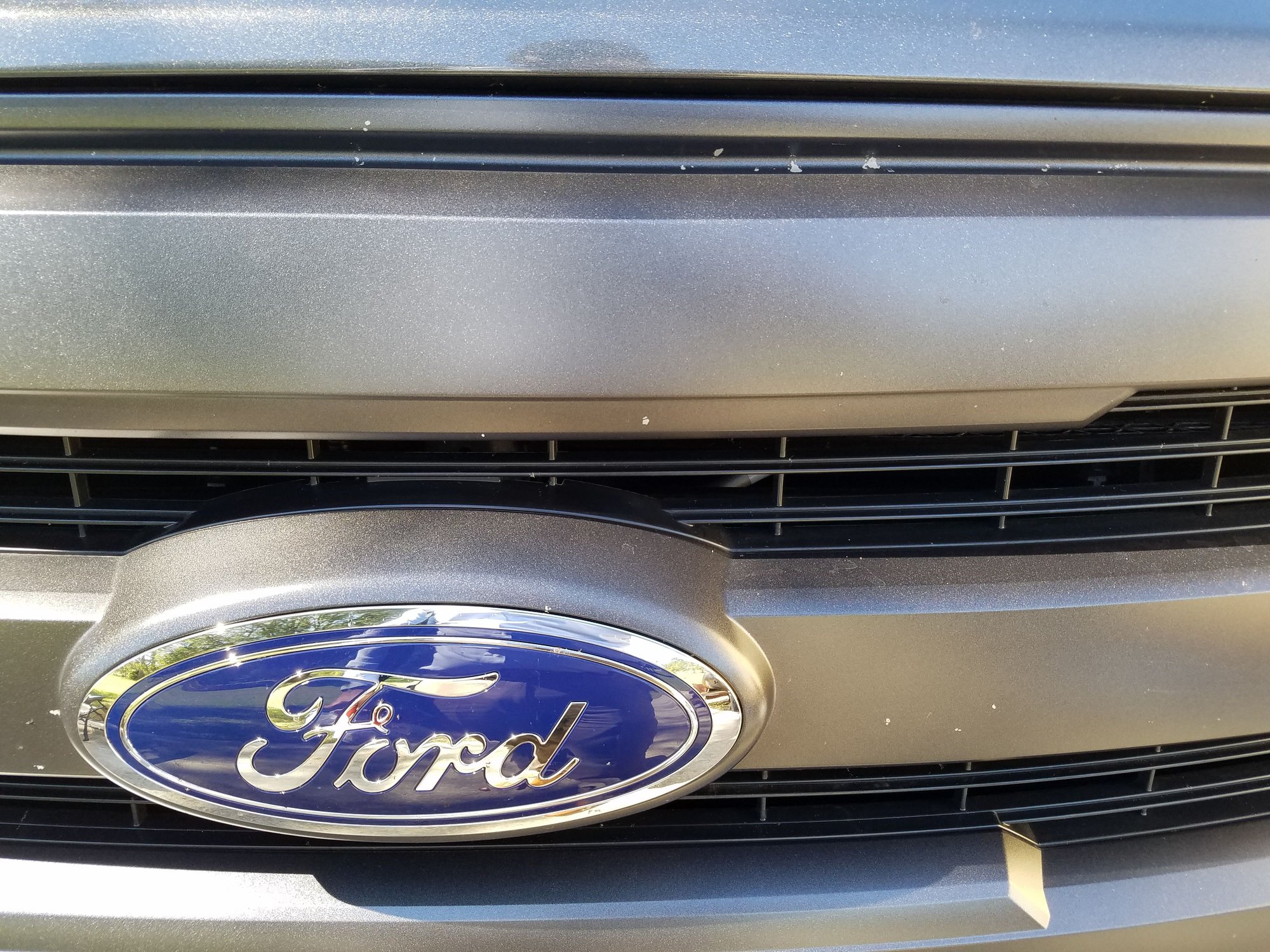 Warranty cover paint coming off a grill? Ford F150 Forum Community of Ford Truck Fans