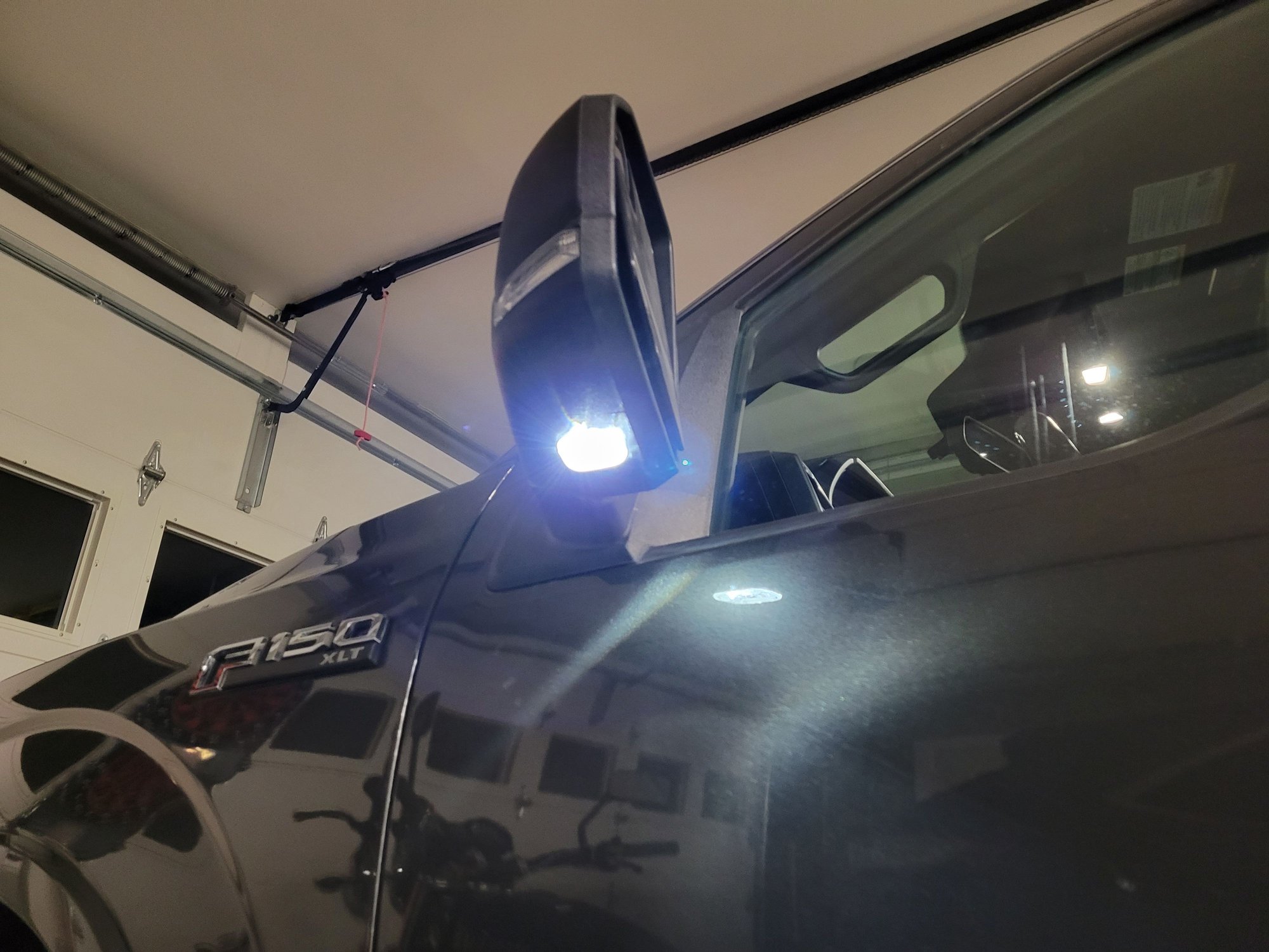 Adding puddle lights to mirrors 2018 XLT Ford F150 Forum Community