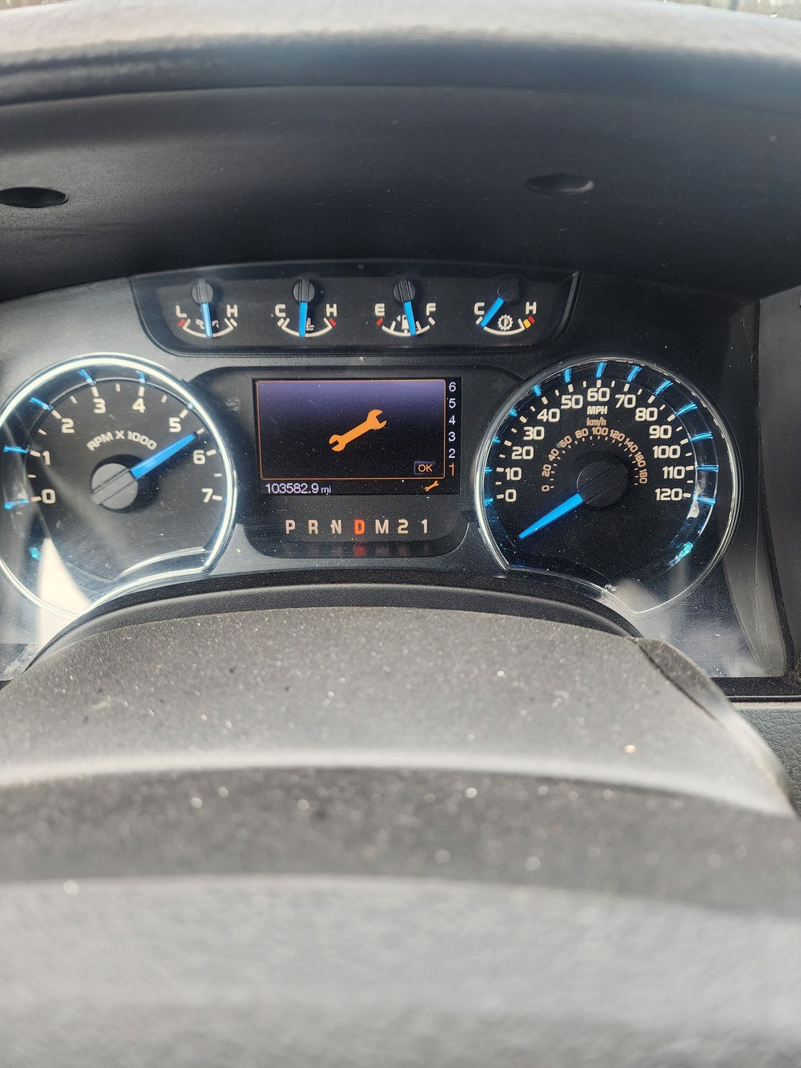 Wrench symbol 2013 xlt w/ ecoboost Ford F150 Forum Community of