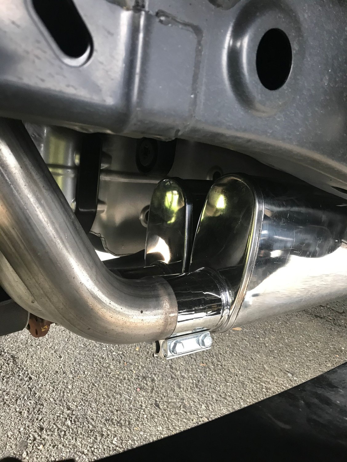 Quiet and high flow exhaust completed! Ford F150 Forum Community of