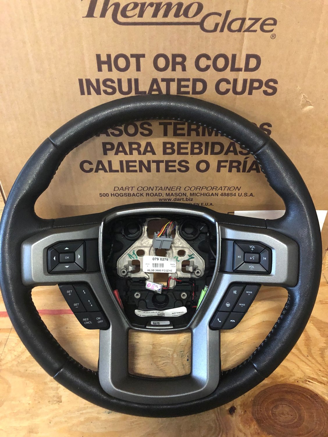 South Central 2017 Lariat 502A Heated Steering Wheel w/ Raptor Trim
