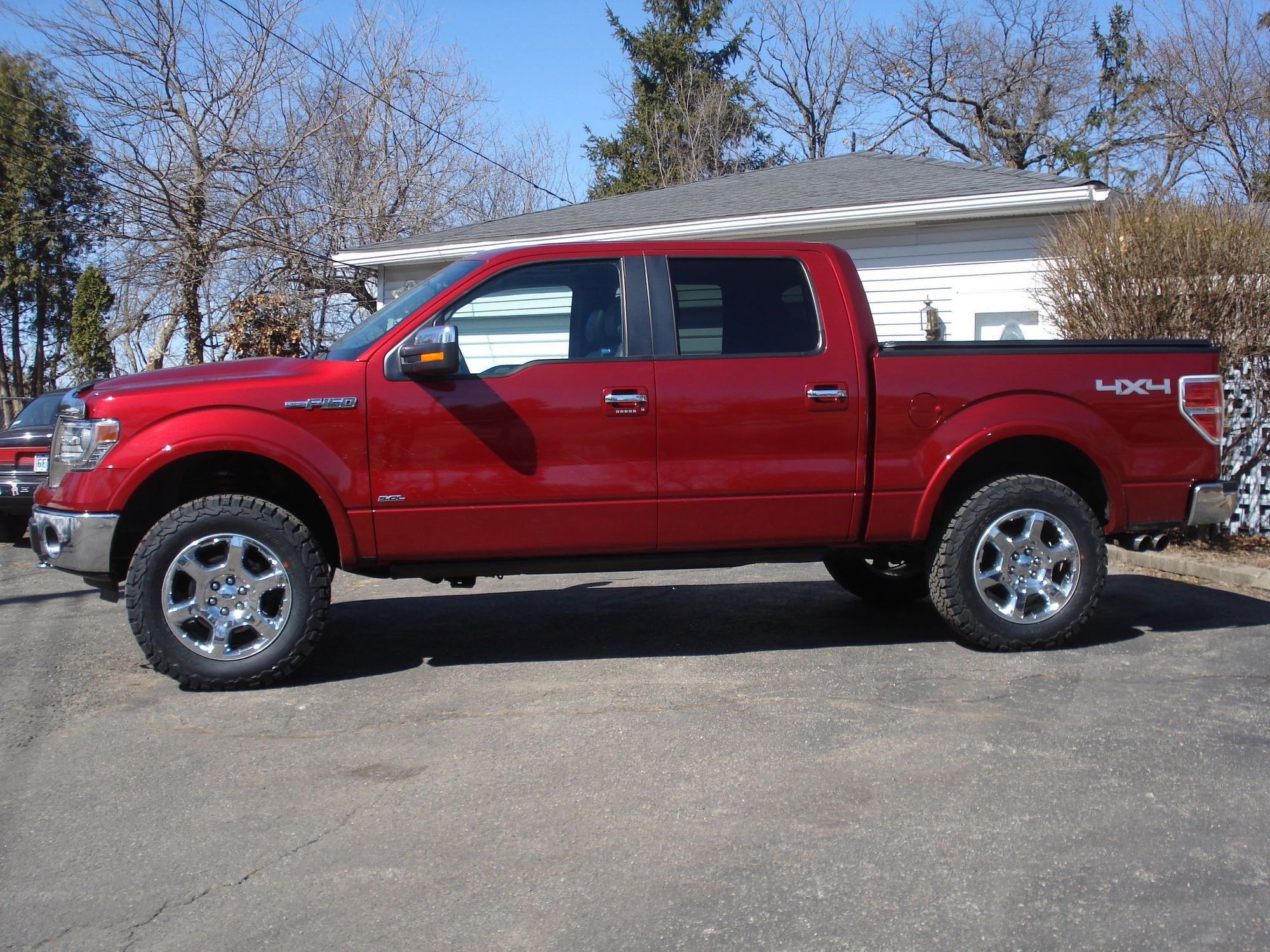 Let s see some OEM wheels with BIG tires Ford F150