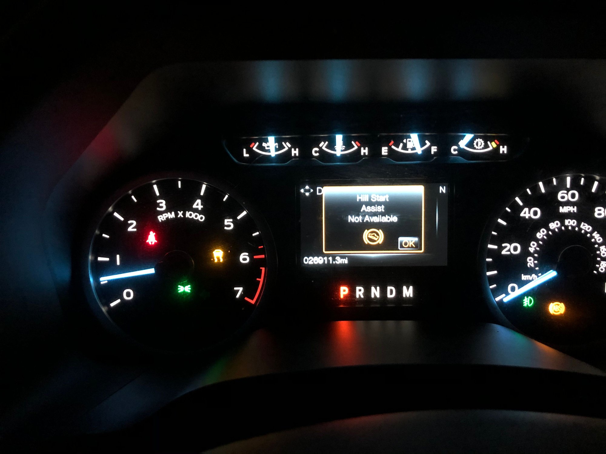 Ford F150 Wrench Symbol