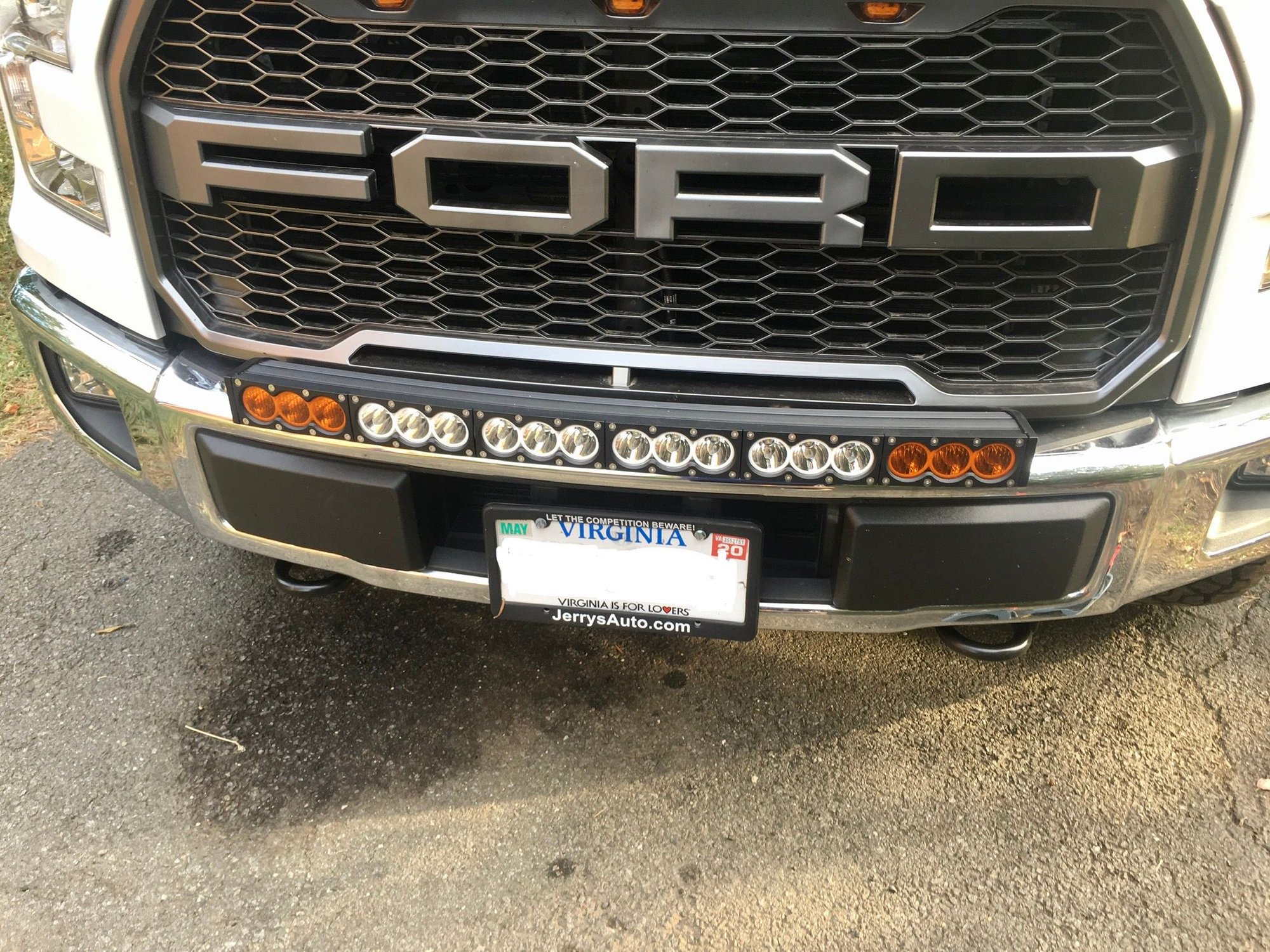 2016 f150 behind grille light bar Ford F150 Forum Community of Ford Truck Fans
