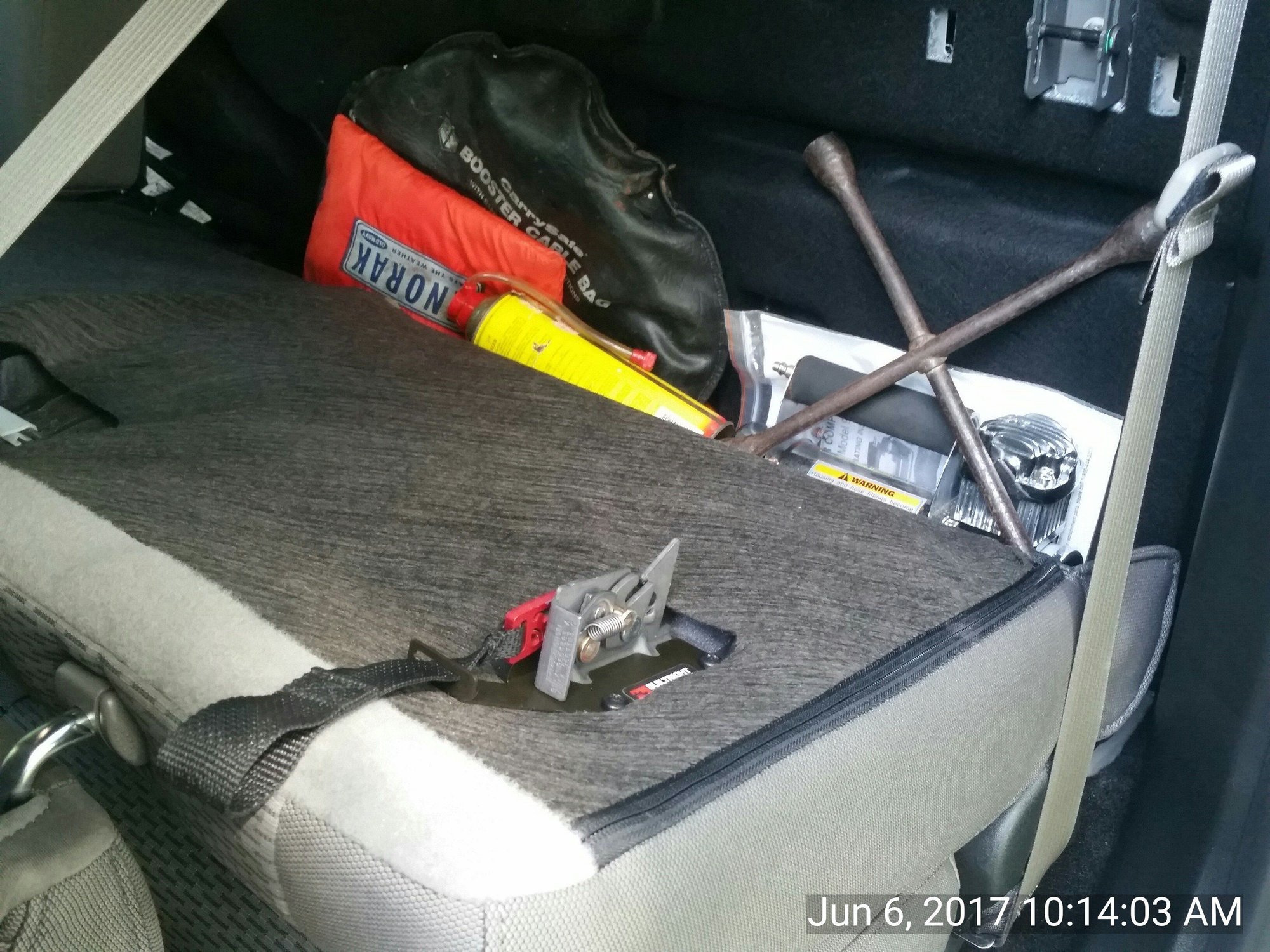 Rear Seat Release Kit Quickly access hidden storage, OEM look, fit