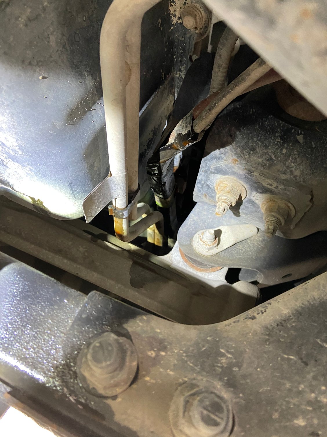 2015 f150 coolant leak, started with a noise , whistle like Ford F150