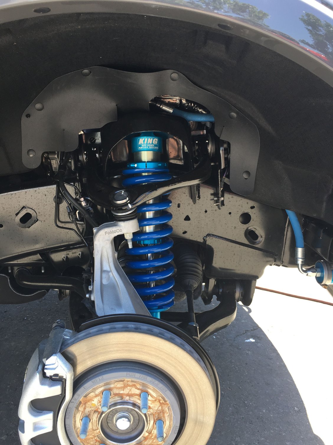 KIng coilover install Ford F150 Forum Community of Ford Truck Fans