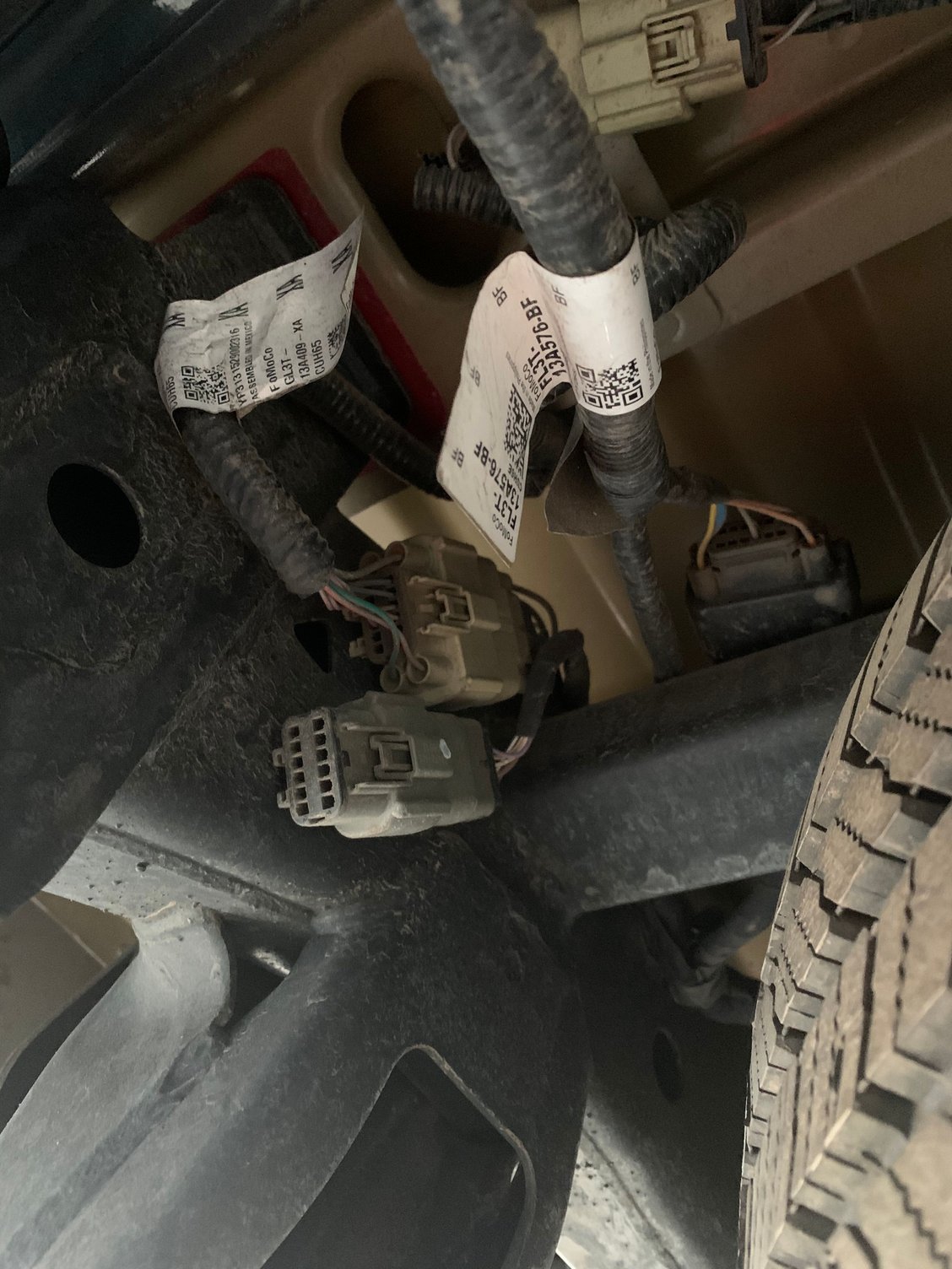 Empty Connector by spare tire Ford F150 Forum Community of Ford