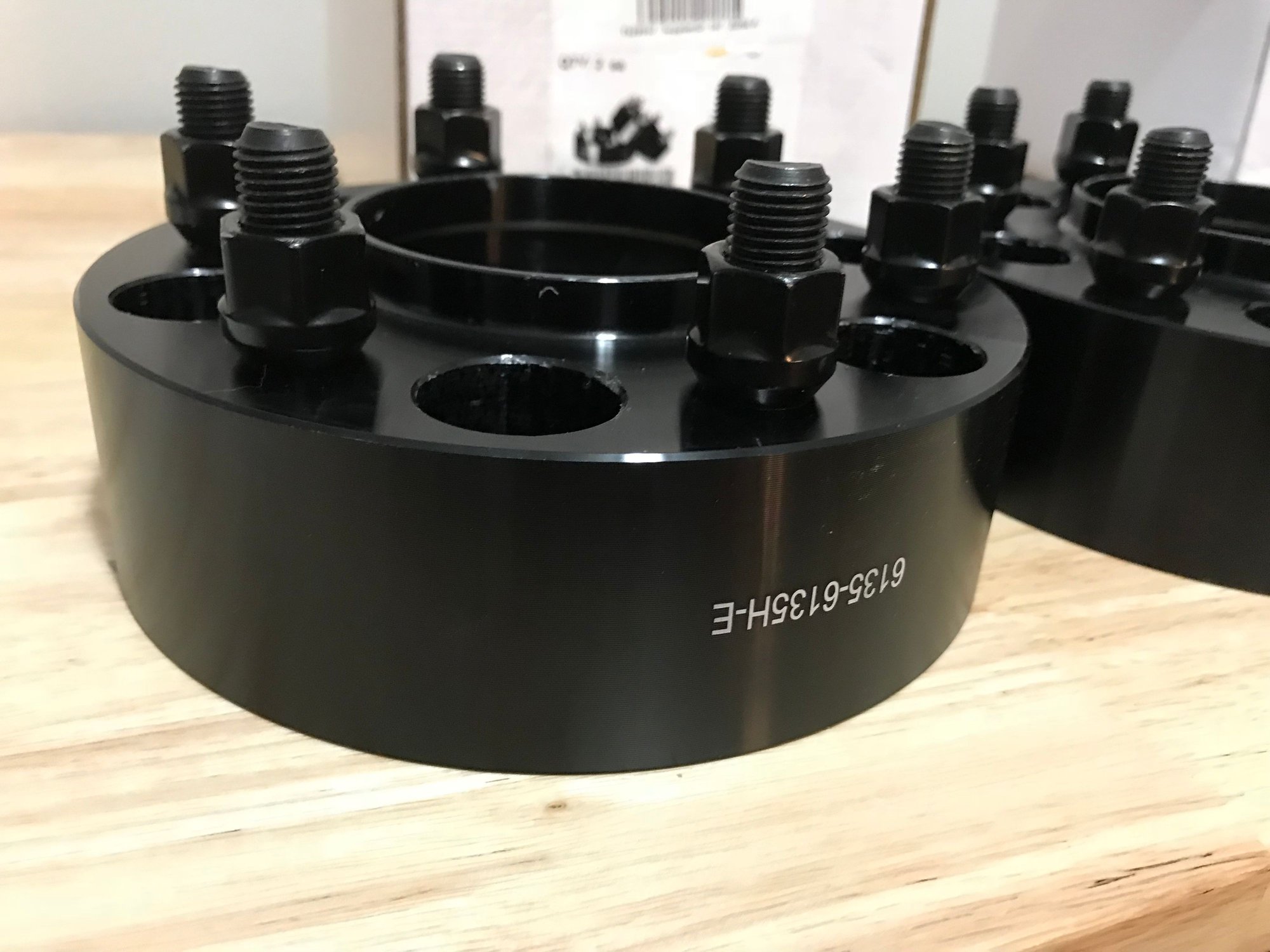 Coyote 2 in. Billet Aluminum Hubcentric 6Lug Wheel Spacers Ford F150