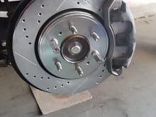 New brakes installed