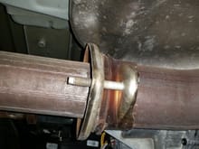 6.2L cat-pipe to res-pipe flange