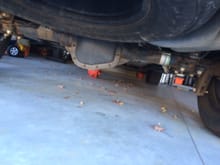 Here is the rear end on my 2012 F150.  I live in Wisconsin and do plenty of winter driving. I can't believe Ford can claim the rust underneath the 2015 is normal. Sure doesn't look normal to me.