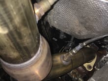 drive side SPD and pipe connected up