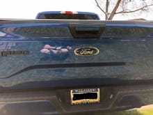 Blacked Out Emblems Tailgate
