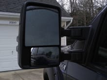 New mirrors just installed.  Very nice kit, and easy to install