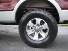 rear tire n fender