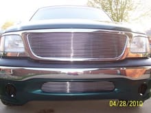 new valance and lower grille on