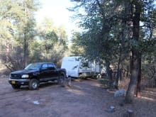 Camping in NM.  2011