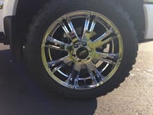 American Racing Dale Earnhardt 22&quot; PVD rims with Toyo Open Country MY 22x12.5x33 tires