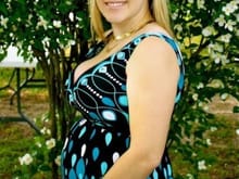 6 months pregnant with baby #2 summer 2010