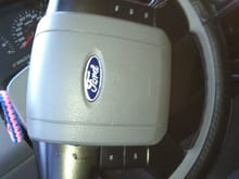vinyl wrapped steering wheel