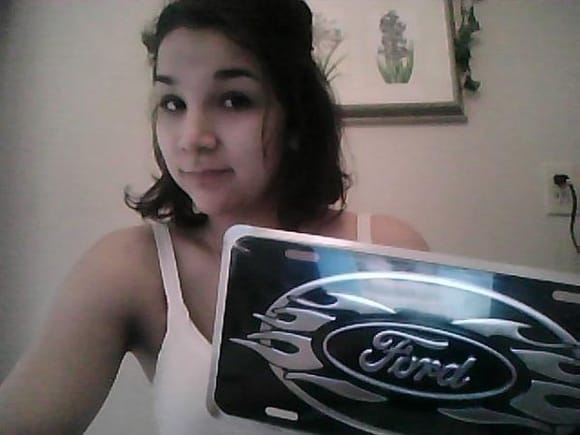 me and my new present :D