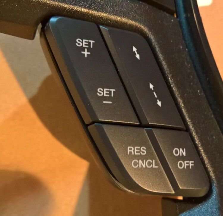 Raptor Steering Wheel with Adaptive Cruise Ford F150 Forum