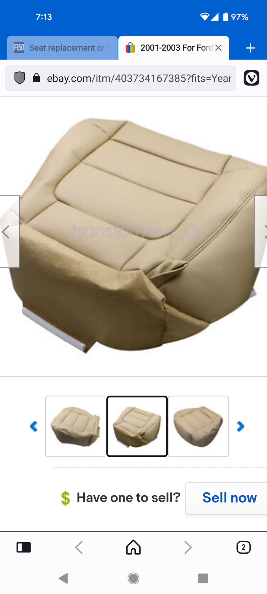 Oem Driver Seat Cushion Alternative - Ford F150 Forum - Community
