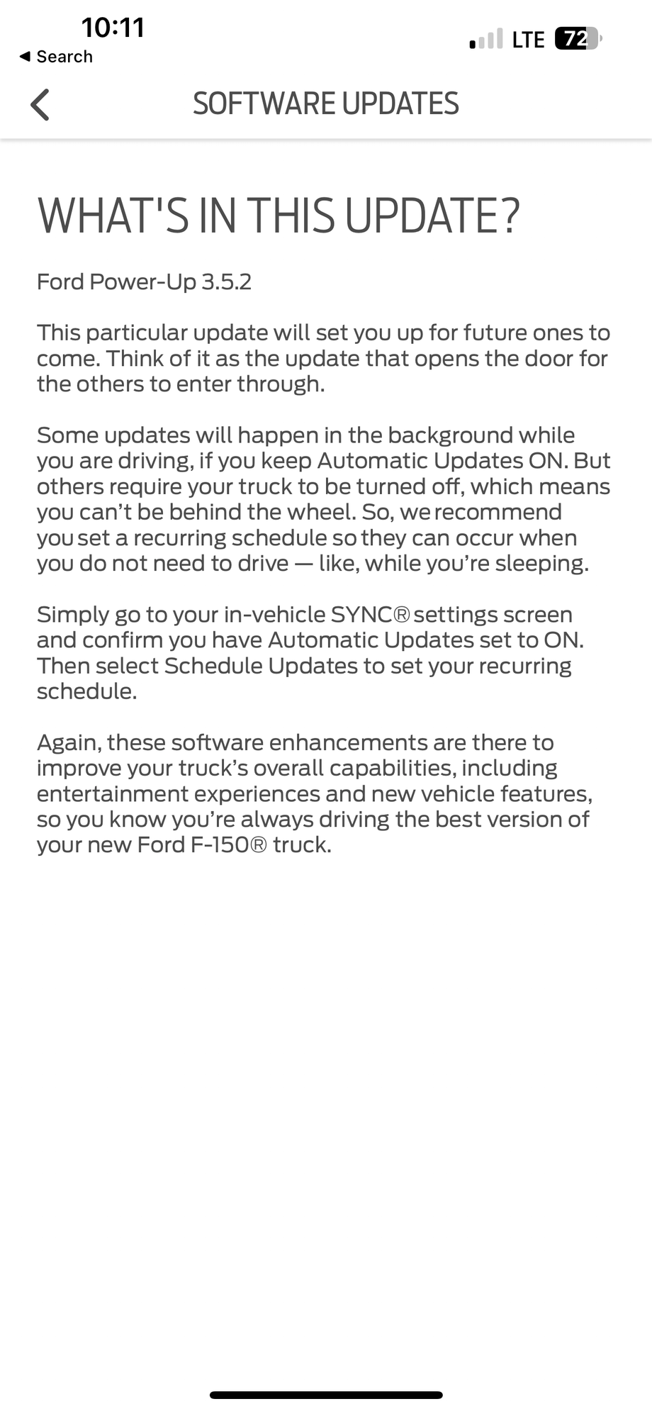 Software Updates Overview - Ford F150 Forum - Community of Ford Truck Fans